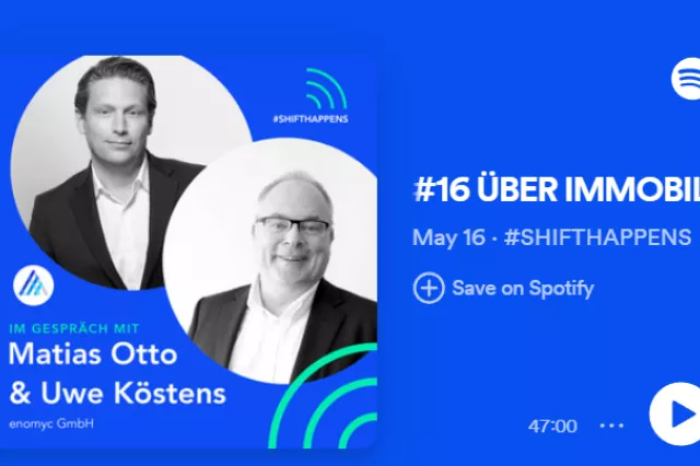 Uwe Köstens und Matias Otto im #SHIFTHAPPENS Podcast